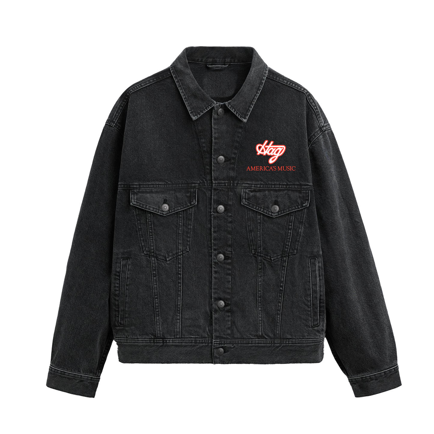 Black Denim Jacket (Pre-Order)