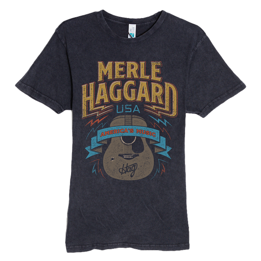 Merle Haggard America's Music Vintage Tee