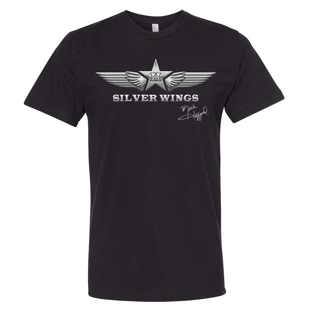 Merle Haggard Silver Wings Tee