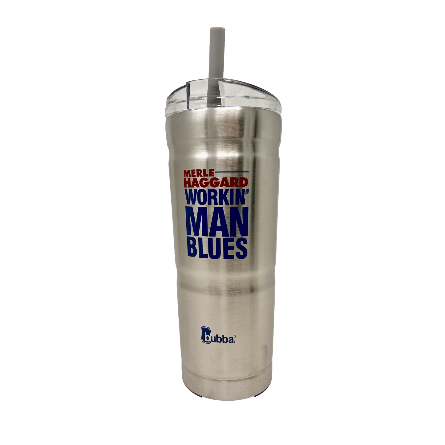 "Workin' Man Blues" Merle Haggard Stainless 24 oz. Tumbler