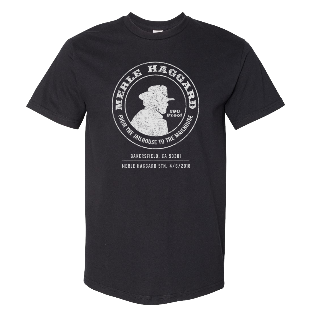 Merle Haggard Jailhouse Tee – Merle Haggard Official Store