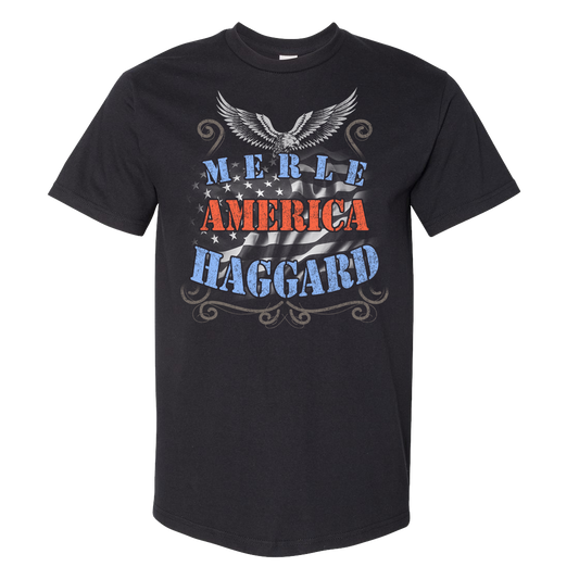 Merle Haggard American Eagle Tee